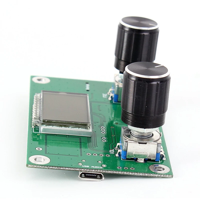 Wireless FM Radio Receiver Module 87.0MHz-108.0MHz Frequency Modulation DIY Digital Radio Receiver Board LCD Display 3V-5V