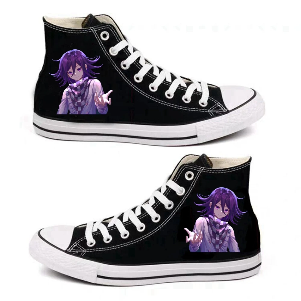 Тканевая обувь для костюмированной вечеринки Danganronpa Ouma Kokichi; женская и Мужская Спортивная обувь для подростков; Повседневная Уличная обувь для путешествий