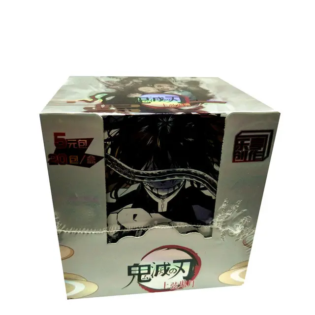 Demon Slayer Card TCG Game Cards Letters Table Toys For Family Children Christmas Gift 3