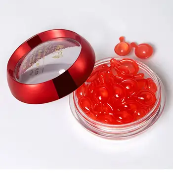

38PCS/Bottle Fullerene Caviar Capsules Essence Hyaluronic Acid Face Serum Moisturizing Whitening Shrink Pores Anti-Aging Essence