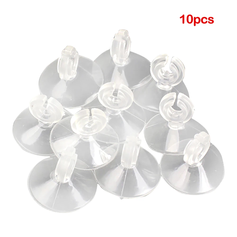 10 pcs Plastic Aquarium Suction Cup Sucker for Fish Tank Pump Airline Tube Holde rAquarium Accessories Fish Tank Sucker