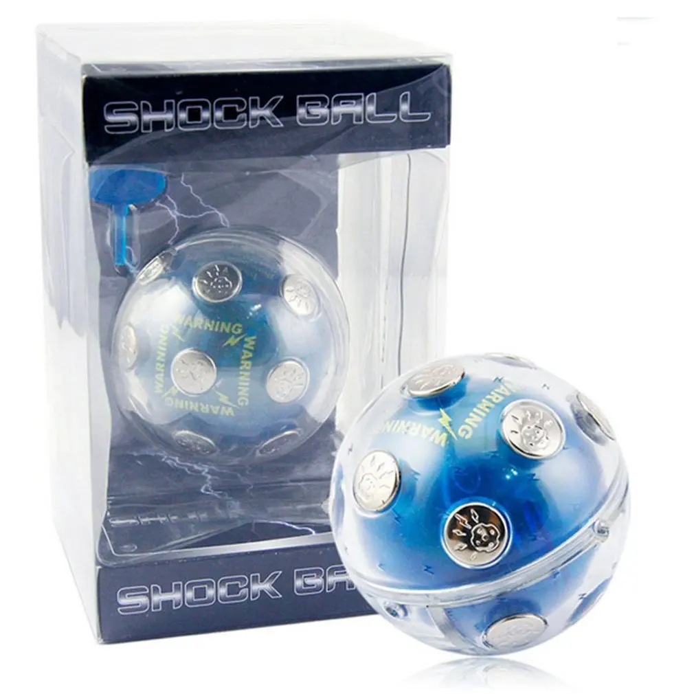 Tricky Shocking Ball Electric Batting Bar Ktv Shop Gambling Luck Whole Person Test Hand Game Electronic Toy
