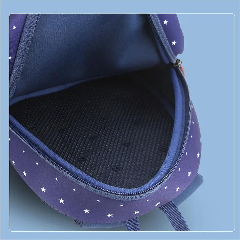 Анти потеря 3D мультфильм ракета Детский рюкзак для малышей дети Bookbag детский сад