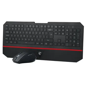 

Ultrathin 2.4G Wireless Keyboard and Mouse Set LED Optical Backlight Gaming Mouse 800/1200/1600/2000/2400 CPI for Laptop PC