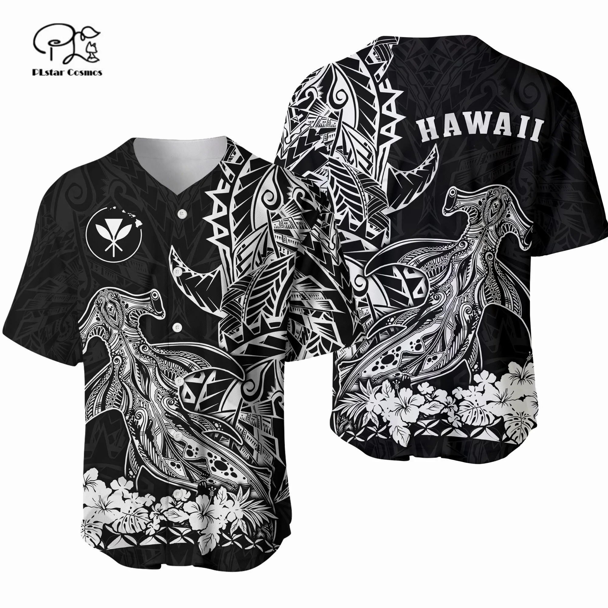Newest 3Dprinted Baseball Jersey Shirt Wallis et Futuna Hawaii Polynesian Wave Tattoo Casual Unique Unisex Funny Sport Streewear