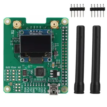 

2019 V1.3 for MMDVM HS Dual Hat Duplex Hotspot Module+OLED+Antenna Support for P25/DMR/YSF speaker