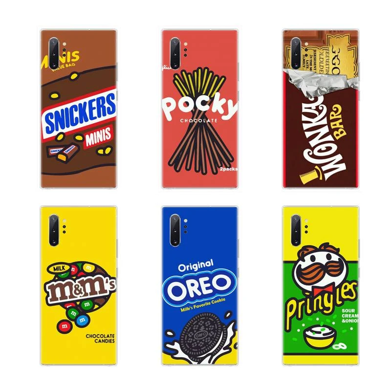ポッキーオレオチョコレートビスケットオマール電話ケース J3 J5 J6 J7 17 16 18 プライムプロノート 8 9 10 プラス Half Wrapped Cases Aliexpress