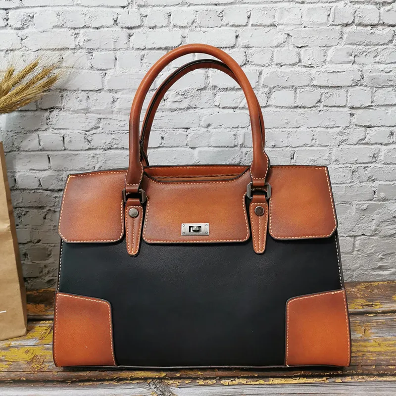 99608-Black IMYOK, новинка, женские сумки, известный бренд, сумка крылья, Ретро стиль, натуральная кожа, сумка на плечо, большая емкость, женские сумки, Bolsa Feminina - Цвет: 99608-Black