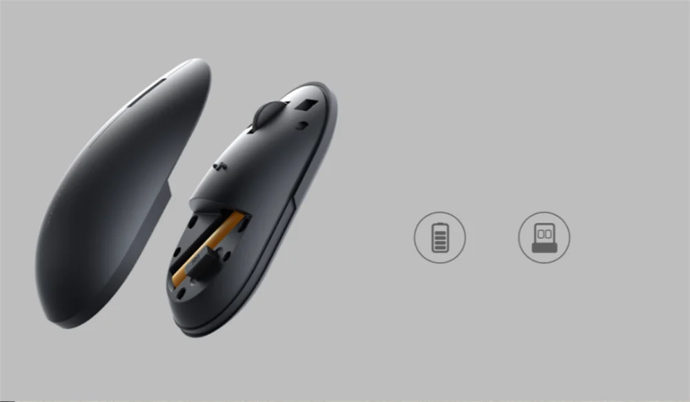 Original Xiaomi Mi Wireless Mouse 2 Portable Game Mouses 1000dpi 2.4GHz WiFi link Optical Mouse for Windows Mac OS Chrome OS (11)