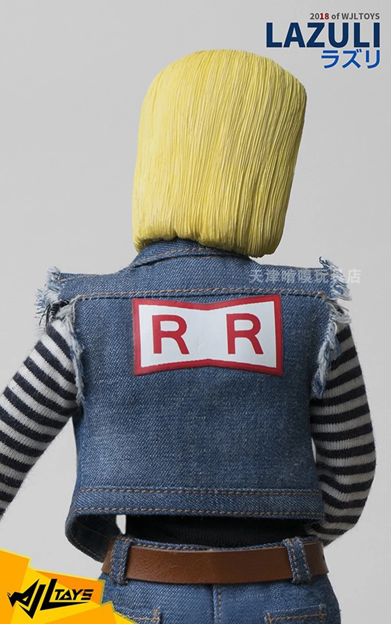 1/6 весы ПВХ пластмассовая фигурка DragonBall Android 18 лазурь TY-007 с рисунком из аниме «Наруто» 12 дюймовая кукла Подвижные модели для вентиляторы коллекция подарков