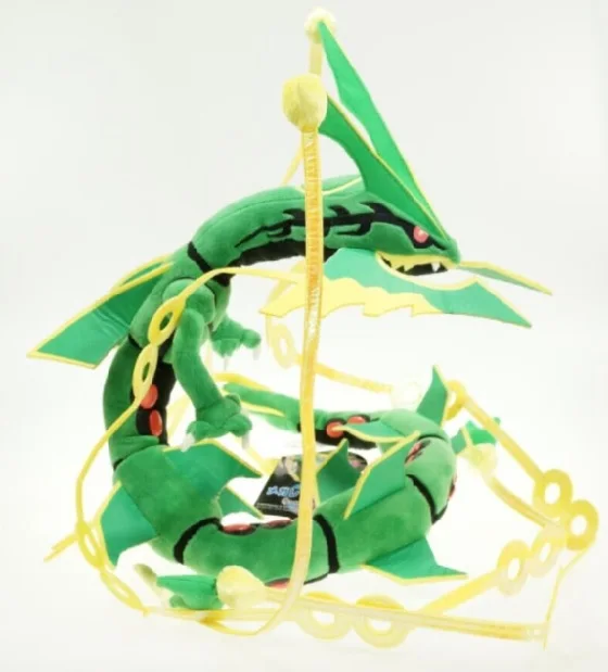 80 см Мега Rayquaza фигурка животные игрушки плюшевые животные куклы игрушки для детей день рождения рождественские подарки