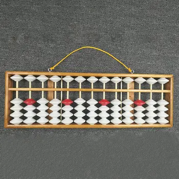 

Abacus Chinese Abacus Mathematic Education Teacher Calculator Hanging Abacus Teaching Abacus 58X19Cm for Teacher