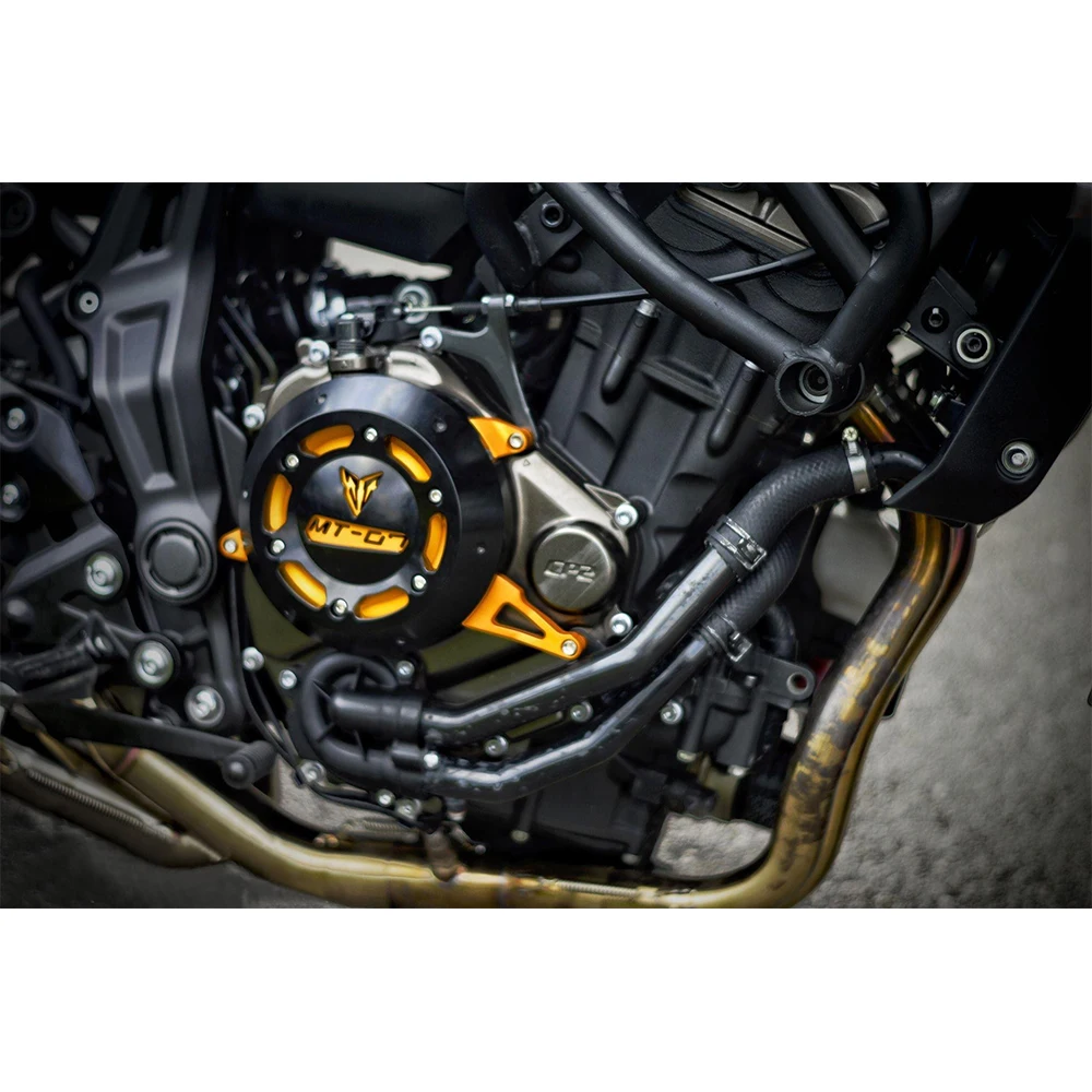 Motorcycle Engine Stator Starter Cover Frame Slider Protector For YAMAHA MT-07 MT07 2014- FZ07 MT 07 motorcycle engine cover,engine cover protector,engine guard