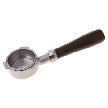 

Stainless Steel Espresso Coffee Machine Handle 51MM Bottomless Filter Holder Bottomless Portafilter For Delonghi