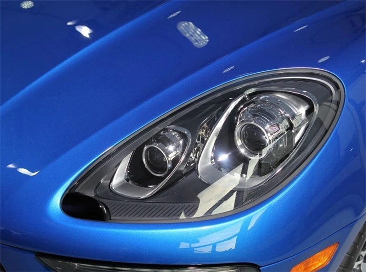 Для Porsche Macan S Macan Turbo 2012 2013 крышка фары автомобиля Замена объектива прозрачные линзы Авто оболочка Крышка