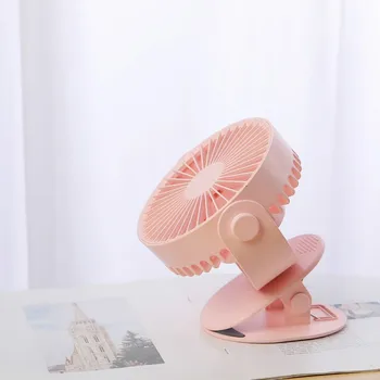 

Small Fan New Portable Handheld Clip USB Fan Charging Desktop Mini Portable Desktop Fan Desktop Easy to Carry