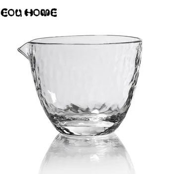 

Simple High Quality Heat-resistant Fair Teacup Exquisite Handmade Transparent Teacup Kung Fu Tea Set Japanese Ceremony Tea Cup