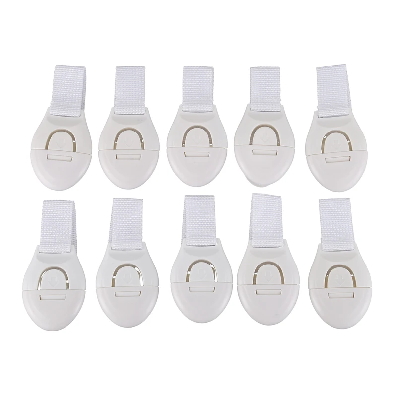 

10X Plastic Drawer Cabinets Security Protection Child Safety Lock