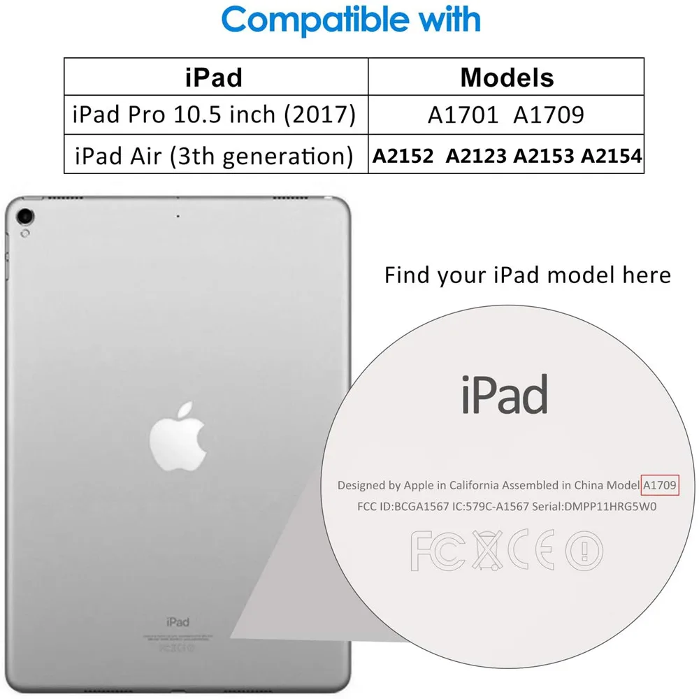 Твердое закаленное стекло 9H для iPad Air 3 10 5 дюймов 2019 защитная пленка Pro 2017 Защита от