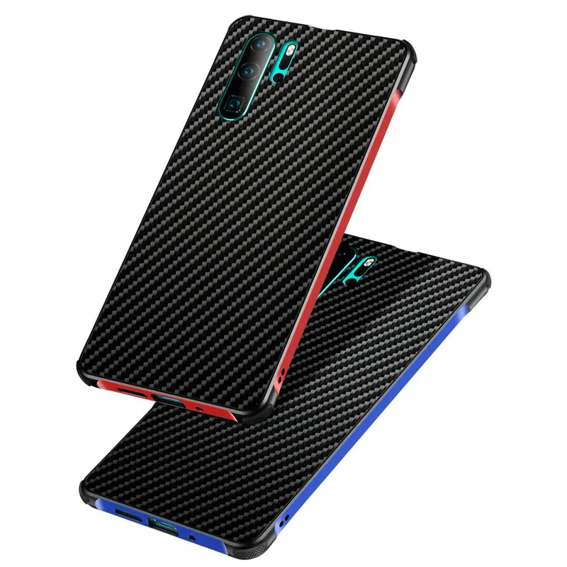 Чехол из углеродного волокна для huawei Honor 20 Pro pc Алюминиевый металлический бампер huawei Honor 20 Honor20 Pro противоударный металлический чехол Coque