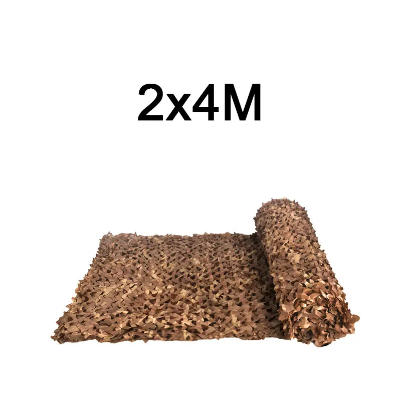 MENFLY 2x 4M, одинарная камуфляжная сетевая занавеска, аксессуары, декоративный оконный светильник, затеняющая сетка, блокирующий светильник, Солнцезащитный навес - Цвет: Desert