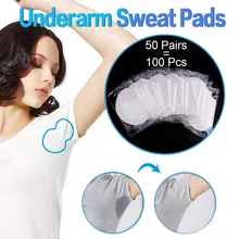 100/200/300/400 шт подмышечные прокладки для защиты одежды от пота летний дезодорант для Для женщин вкладыши от пота поглощает подмышки наклейки анти пот сухие Мягкие подложки