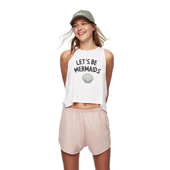 

5433 #2018 Summer Women's Short Loose-Fit Camisole Women's 2020 New T-shirt