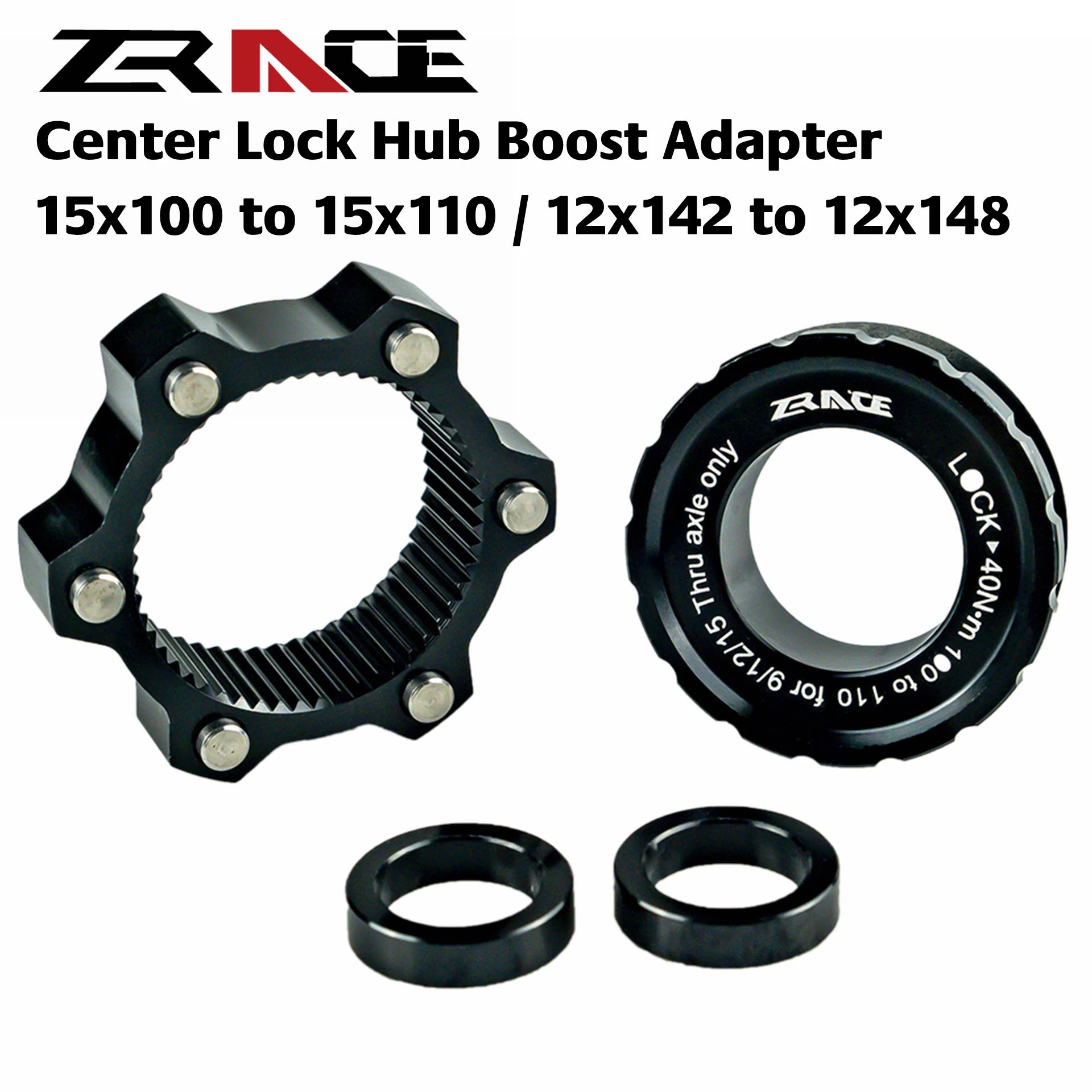 Адаптер Zrace boost центральный замок с 6 отверстиями 15x100 до 15x110 12x142 1x148 | Спорт и