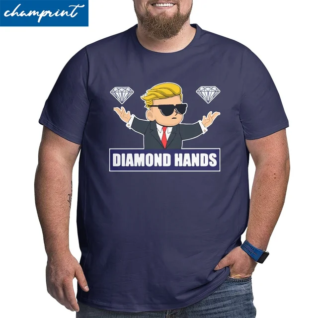 Urimelig Hellere deformation Reddit Wallstreetbets WSB Diamond Hands Day Trader T Shirts Men Bitcoin  Cryptocurrency T Shirts Big Tall Tees Big Size 6XL Tops|T-Shirts| -  AliExpress