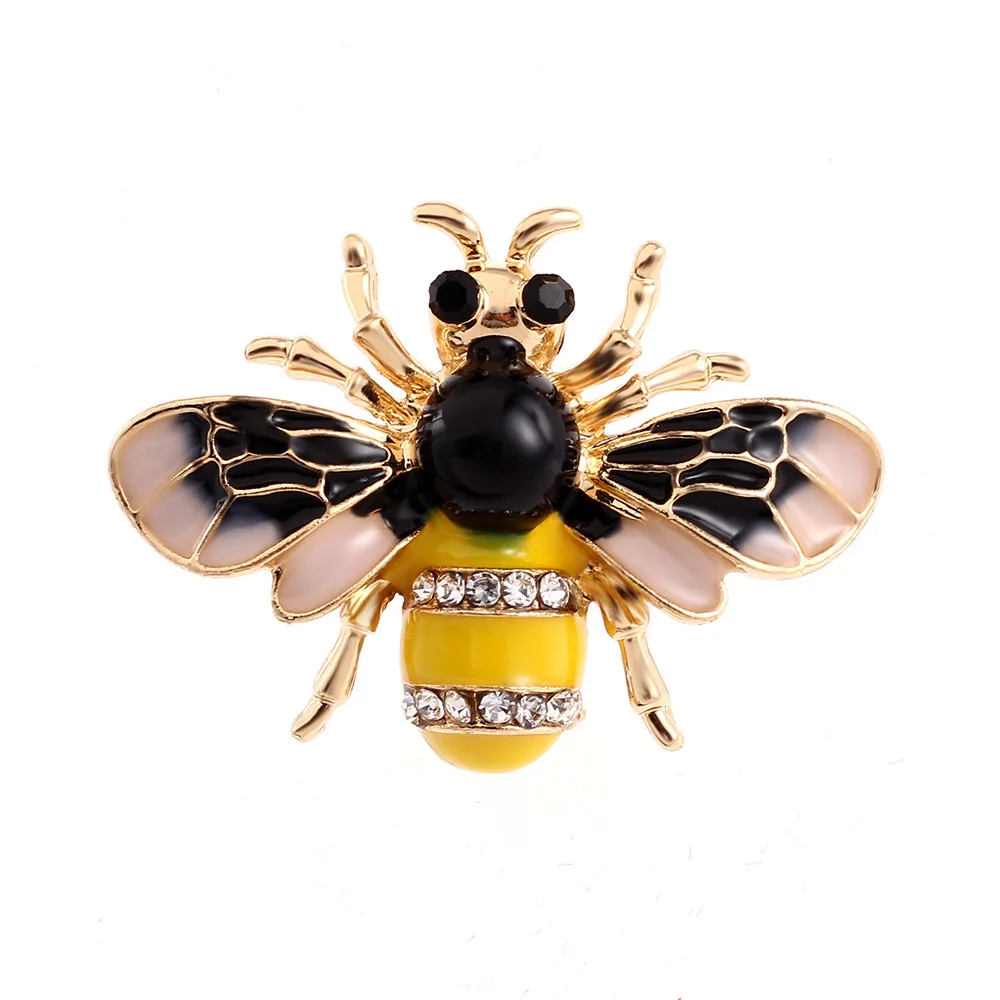 

New fashionable bee Brooch female Korean version Bee Pin shawl jacket simple accessories