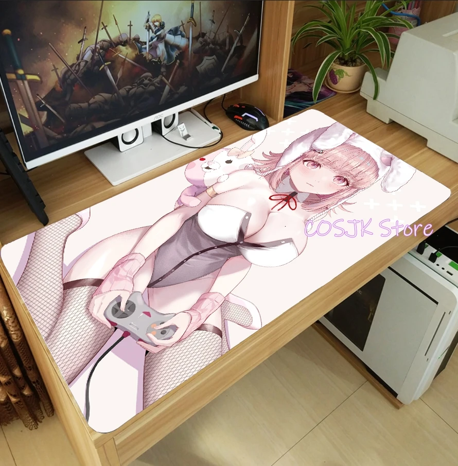 Anime Nanami Chiaki Danganronpa Ϳ  콺 е  ǻ ũž Ű Ʈ Anti-Slip Playmat Gift