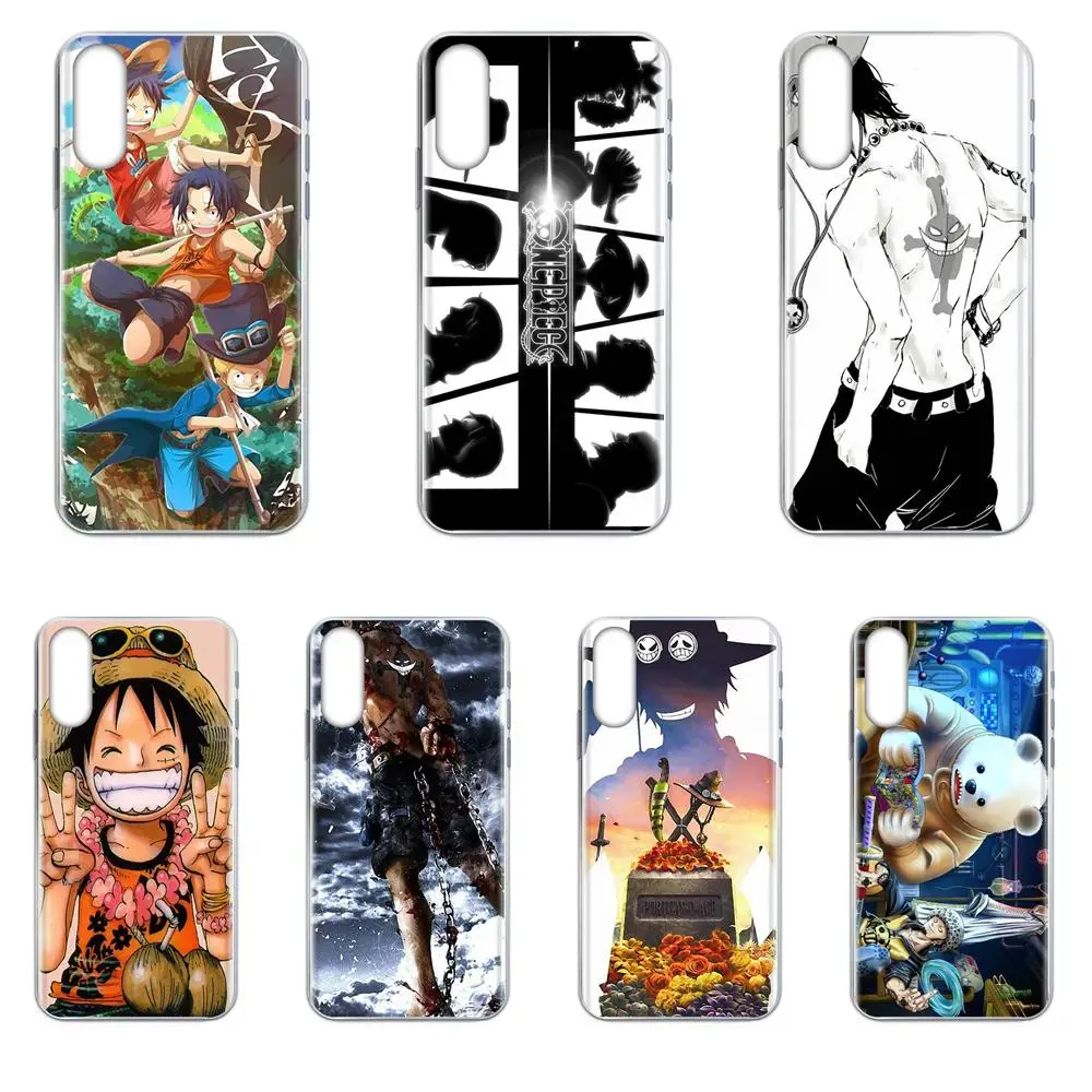 Аниме One Piece Portgas D. Ace Monkey Luffy для Samsung Galaxy A71 Note 10 Plus A51 Case A50 A 71 51 задняя цветная
