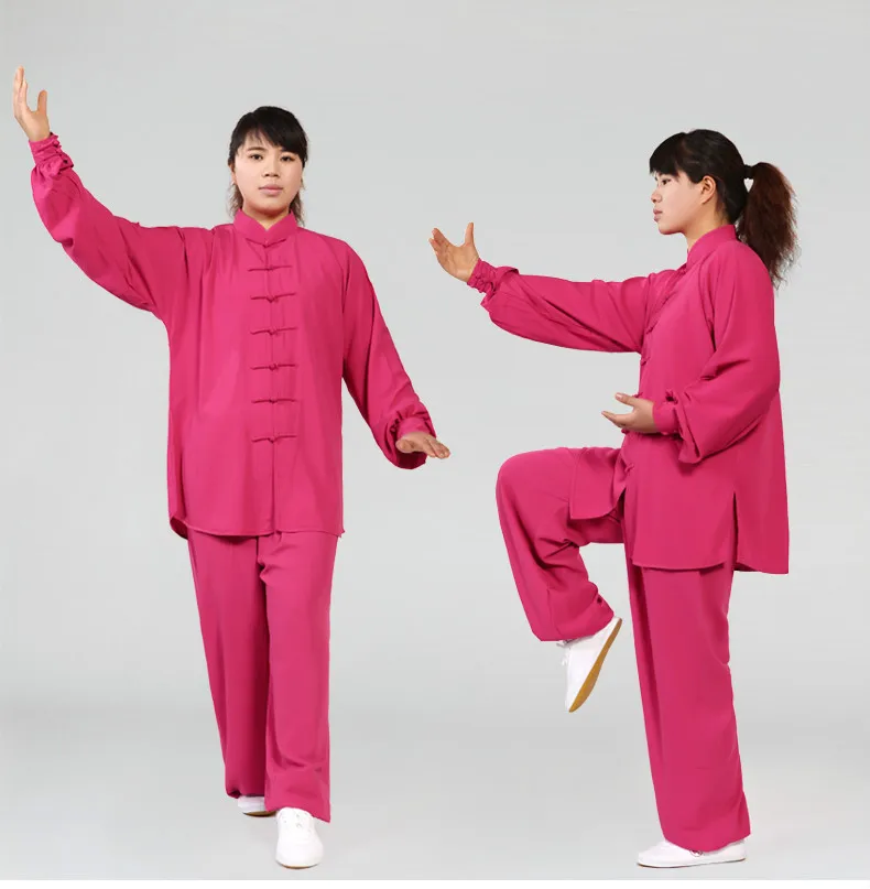 Новый дизайн 14 цветов с длинным рукавом Wushu TaiChi форма для кунгфу костюм униформа