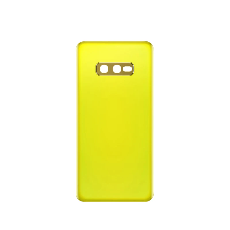 Для SAMSUNG Galaxy s10 s10+ s10e задняя крышка батарейного отсека задняя крышка Мягкий корпус Чехол запасная крышка батарейного отсека