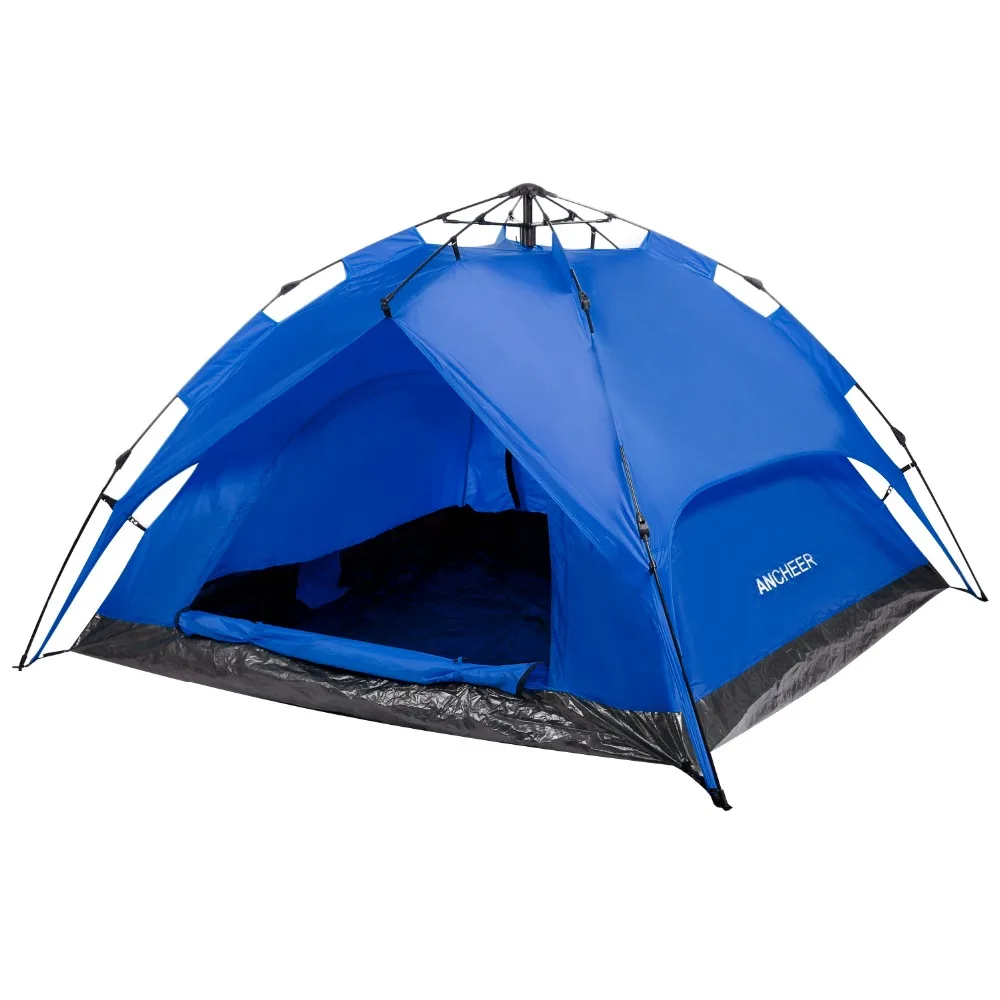 

2-3 Person Camping Hiking Tent Dome Tent Dual Layer Design Sets up In Seconds Camping Tents