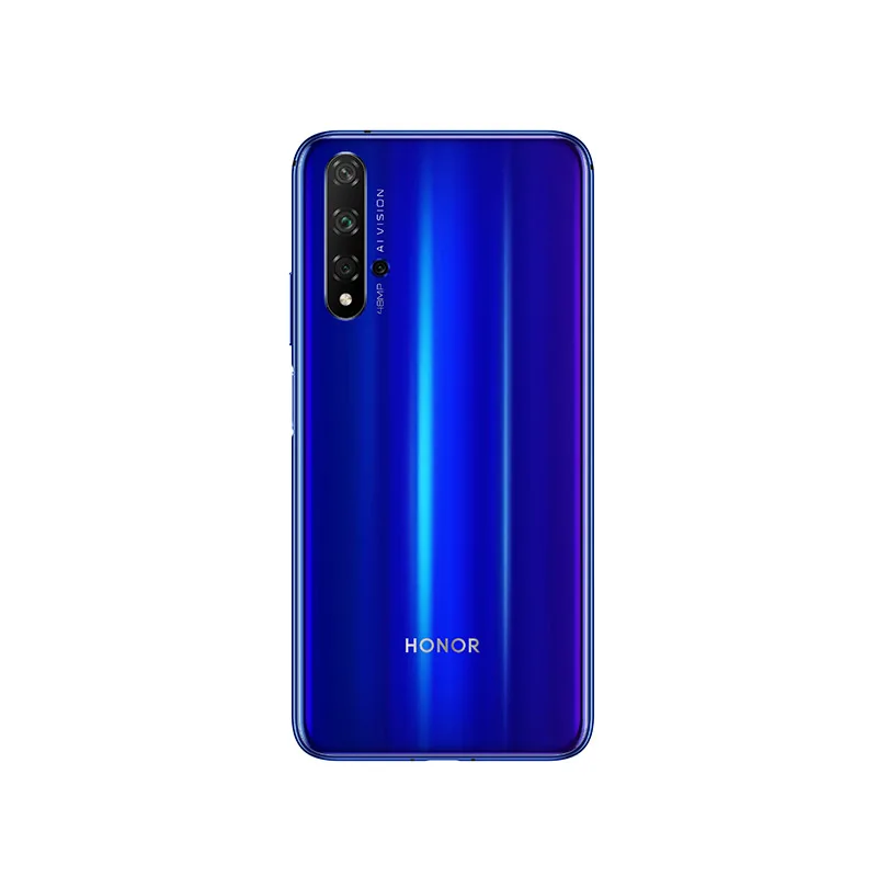 Смартфон HONOR 20|128ГБ|для фотографий|4 задние камеры 48MP|32MP фронтальная камера|6.26 дюймов безрамочный экран|8 ядер - Цвет: Синий