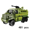 Ww2 Military Vehicles guided Tank missile Sets SWAT Army City Police T34 Germany UK US Building Blocks World War ii artillery 3