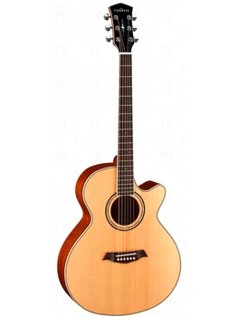 

S67 electro-acoustic guitar, with neckline, with case, Parkwood
