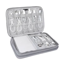 Дорожные цифровые сумки водонепроницаемый кабель Чехол для наушников USB зарядное устройство чехол для путешествий электронный гаджет упаковка Органайзер аксессуары Поставка