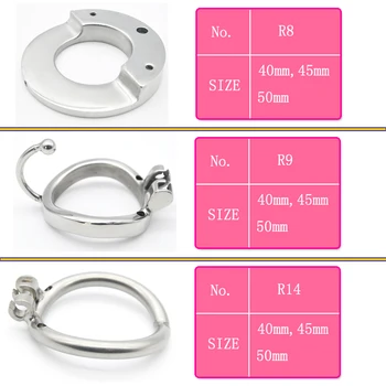 CHASTE BIRD Separate Extra Accessories Ring For Chastity Device Cock Cage Penis Ring Sex Toys Adult Male 4
