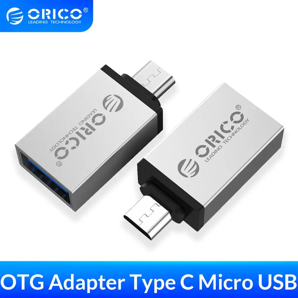 Адаптер ORICO OTG USB Type C Micro To для телефона Macbook ноутбука зарядного устройства