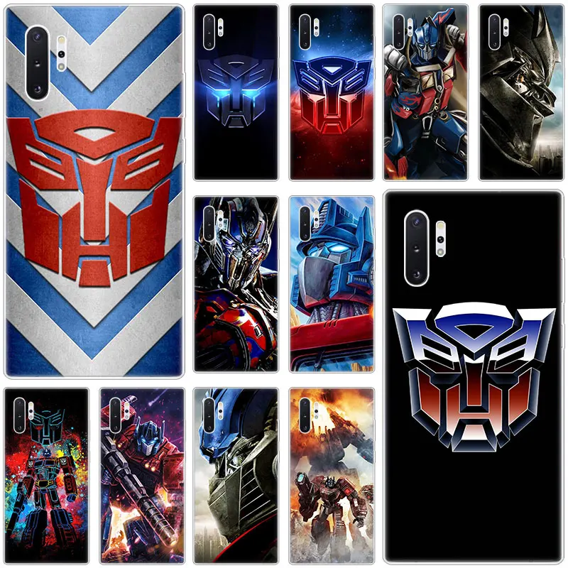 Горячие трансформаторы Autobot логотип Чехол для Samsung Галактики S10E S10 5G S9 S8 S7 Edge Note 10