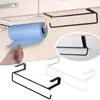 Hook Type Kitchen Roll Paper Towel Holder Storage Rack Sundries Organizer Home Storage Tools Cabinet Cupboard Tissue Shelf ► Photo 1/6