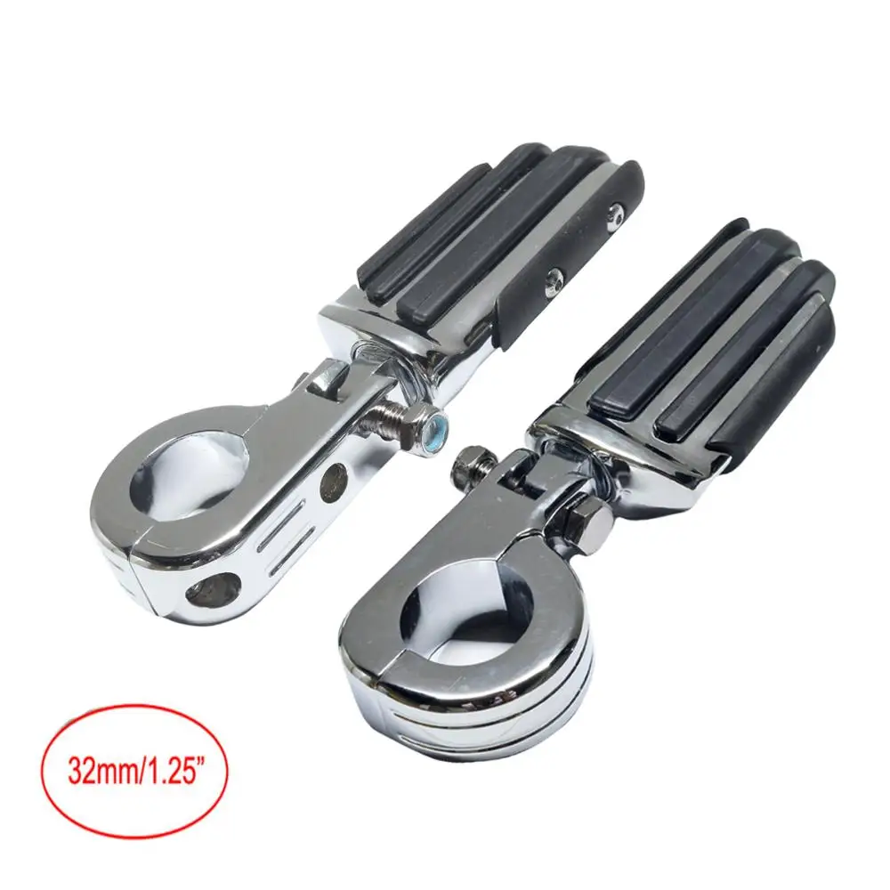 Мотоцикл, шоссе, колышки Electra Glide Road King Street Glide 1,2" 32 мм 1,5" 38 мм, защита двигателя, подставка для ног для Harley Iron XL 883 - Цвет: 32mm 3