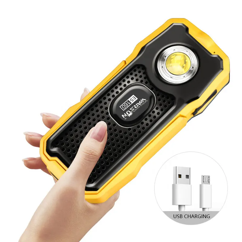 

Waterproof 30w 1200 Lumen mechanic portable COB Rechargeable Magnetic torch camp led work light with magnet