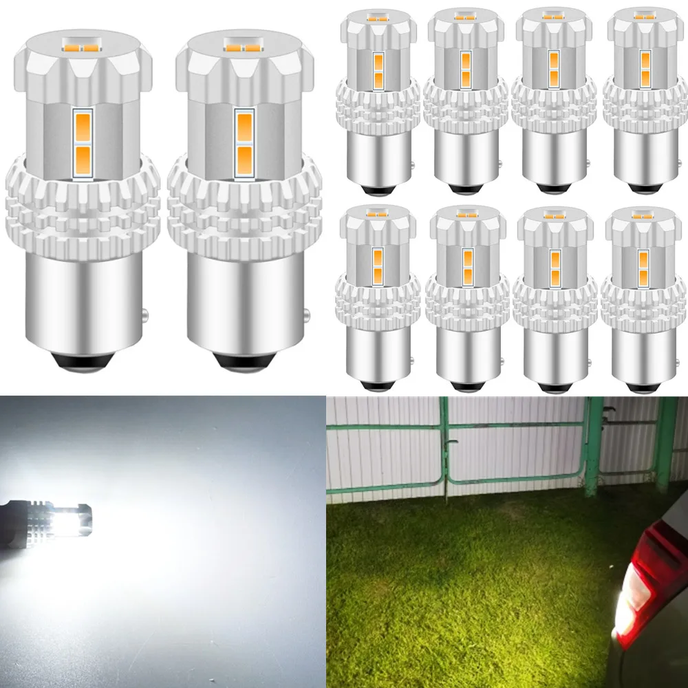 

1156 BA15S 1157 BAY15D LED Bulbs Car Light Source Off Road Driving Brake Light Turn Signal light for ford focus 2 mk4 mk3 mk2