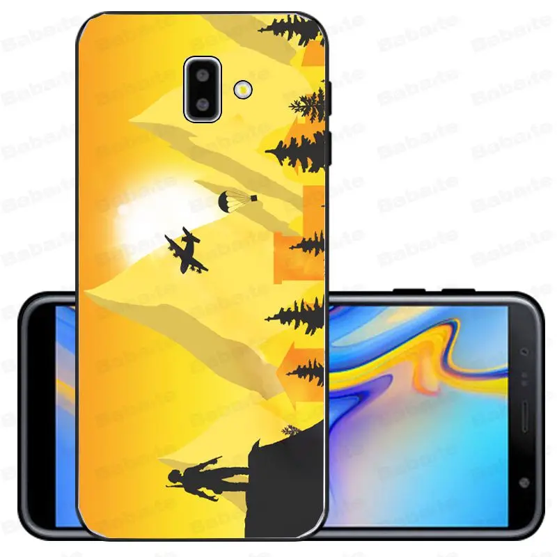 Чехол для galaxy j6 plus PUBG Coque Shell для телефона samsung galaxy j6 plus A6 A8 A9 A10 A30 A50 мобильный чехол