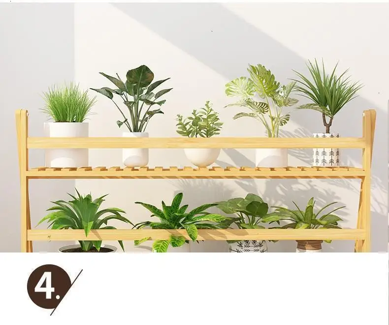 Деревянные полки для дерева escanteria Escalera Крытый Mueble Para Plantas горшок балкон Цветочная полка Dekoration стойки для растений