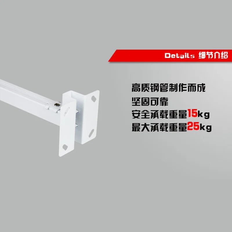 Projector Frame for Hoisting/Wall Shelf/Projector Hoisting Holder Suitable for 4-Hole Projector Wall-mounted Bracket