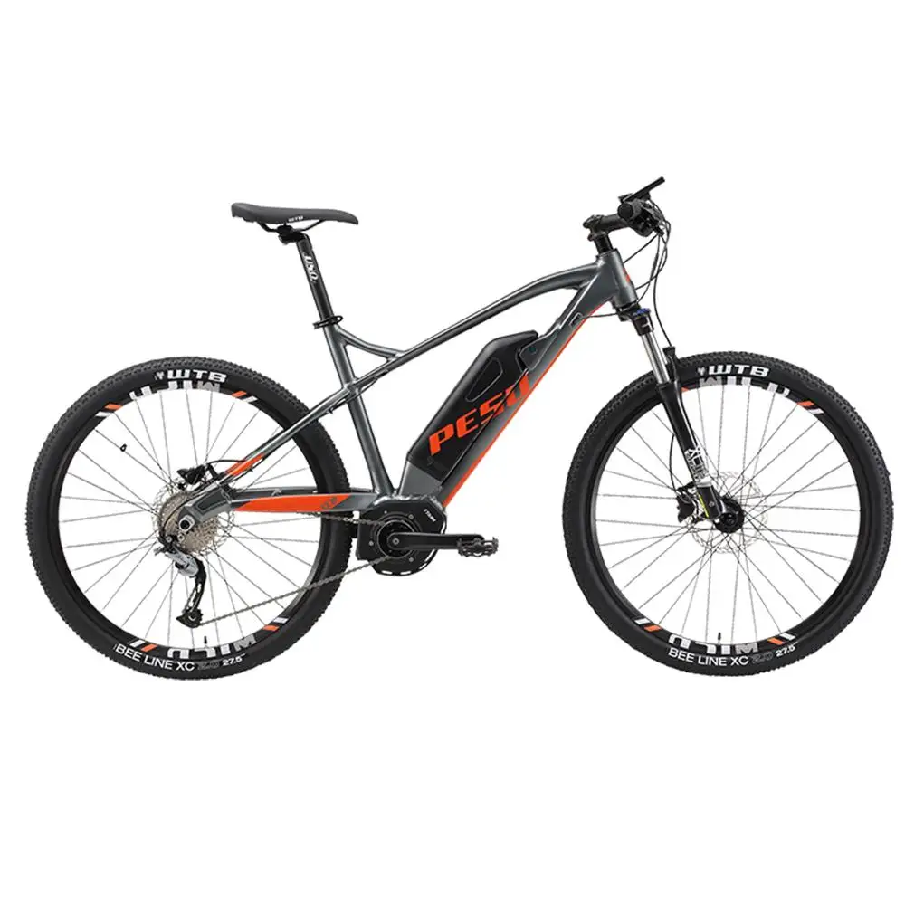 27.5inch XC mountain ebike 350w Mid -motor smart electric mountian bicycle PESU E-BIKE 500wh lithium battery max speed 50km/h 27.5inch XC mountain ebike 350w Mid -motor smart electric mountian bicycle PESU E-BIKE 500wh lithium battery max speed 50km/h